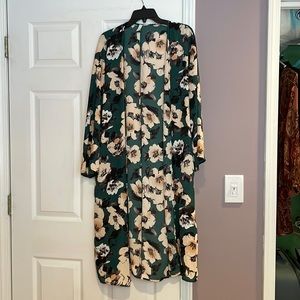 Pink blush maternity cover up